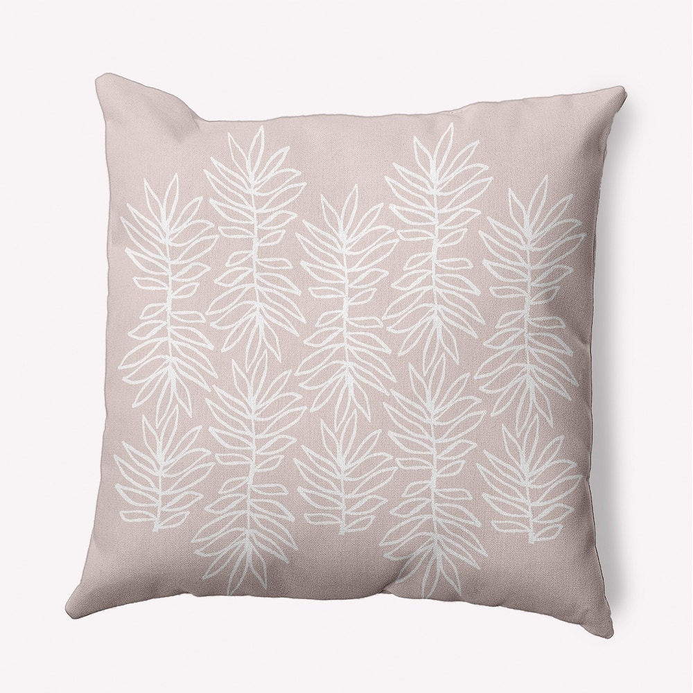 Leafy Branch Indoor/Outdoor Throw Pillow