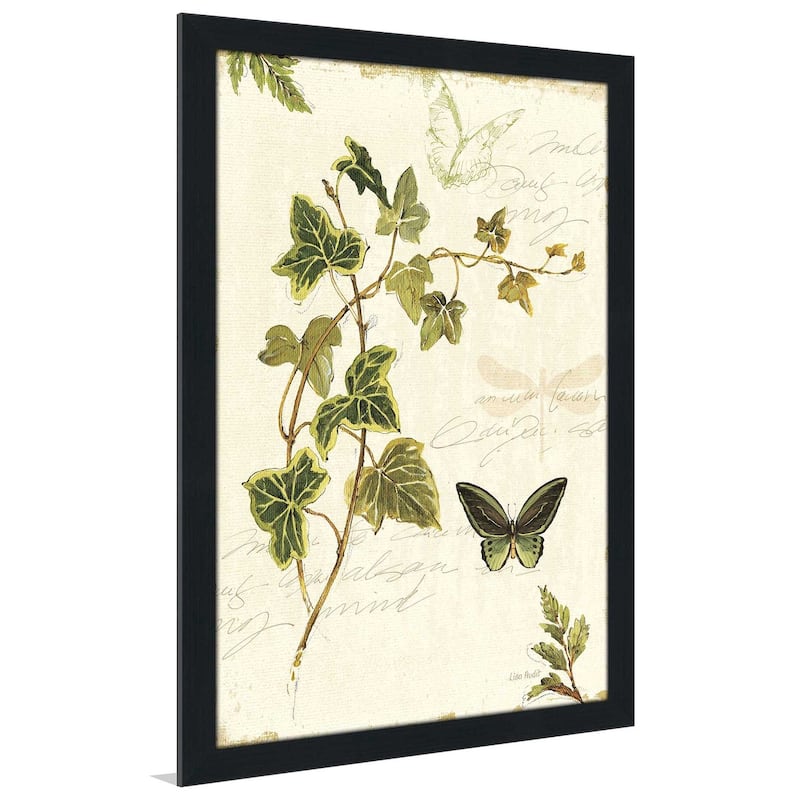 "Ivies and Ferns IV Crop" Print on Acrylic