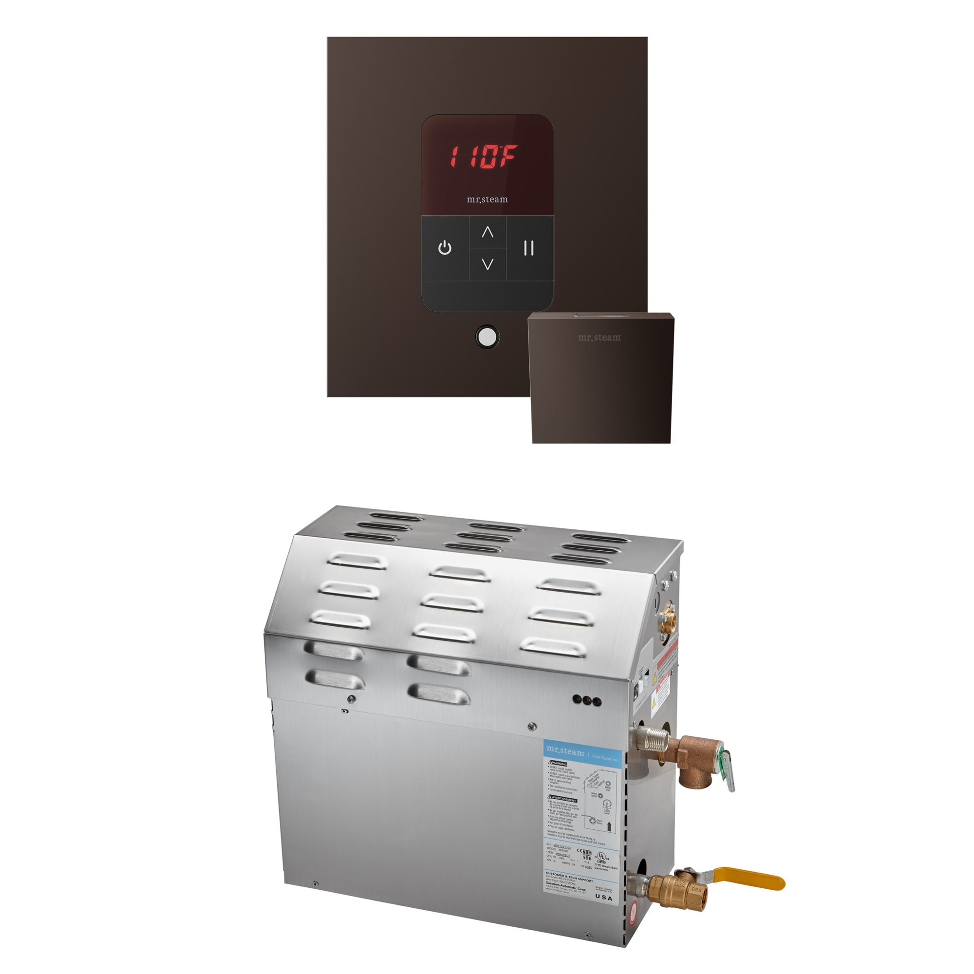 Mr Steam R12C10BD0000 MS 12 kW (12000 W) Steam Shower Generator