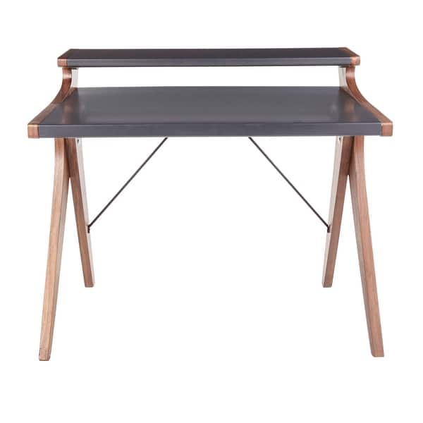 slide 7 of 15, Carson Carrington Craigavon Contemporary Desk Grey