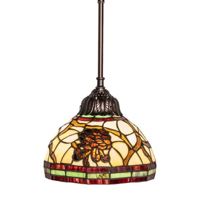 Meyda Tiffany 244868 8" Wide Mini Pendant - Natural