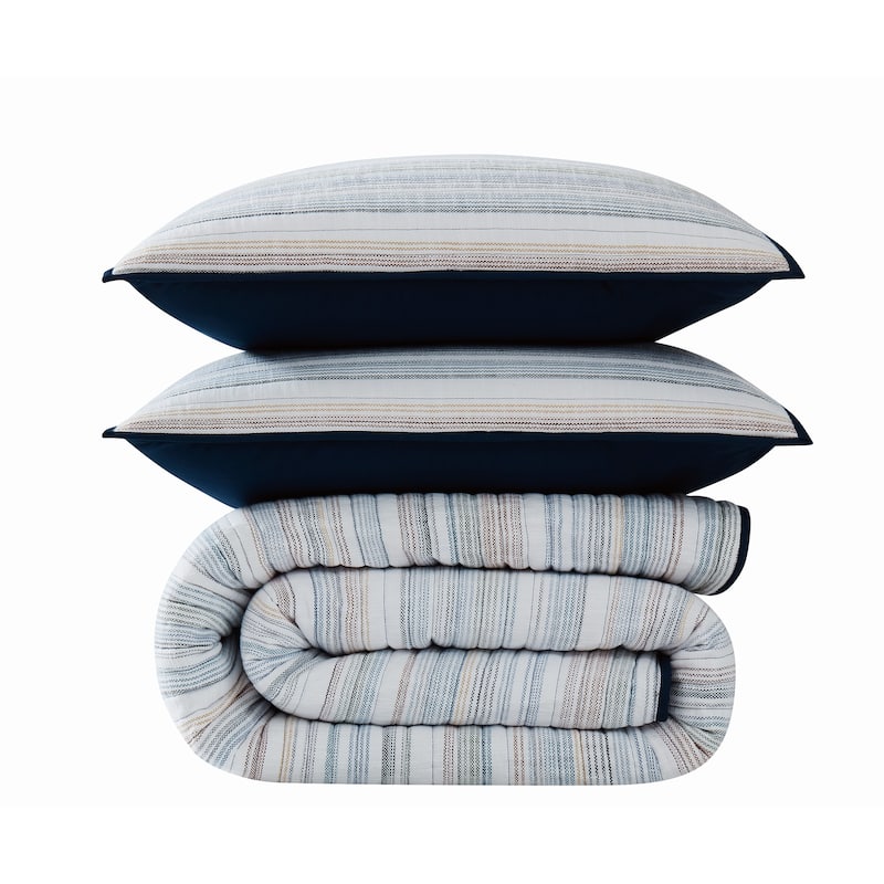 Frye Layton Yarn Dyed 3 Piece Quilt Set - King