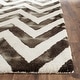 preview thumbnail 38 of 121, SAFAVIEH Dip Dye Marybeth Hand-tufted Wool Chevron Area Rug