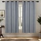 preview thumbnail 45 of 44, Superior Nyan 100% Blackout Grommet Curtains, Set of 2 Panels