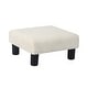 preview thumbnail 53 of 91, Adeco Ottoman Upholstered Fabric Footrest Pet Steps Dog Stair Stool
