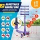 preview thumbnail 36 of 60, Outdoor Cruiser 3-Wheel Kids Scooter – with Lean-to-Steer Technology, Led Lighted Wheel, Girls Ages 3-8, Blue and Red