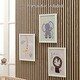 preview thumbnail 3 of 2, Lambs & Ivy Jungle Story 3-Piece Safari Animals Unframed Nursery Wall Art Decor