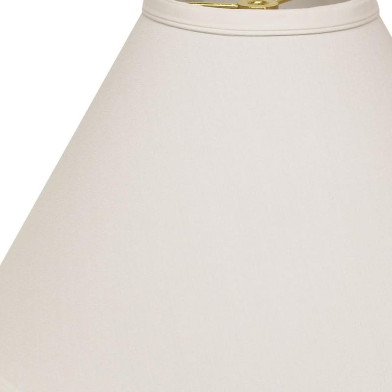HomeRoots White No Slub Innsbruck Cone Lamp Shade - 19