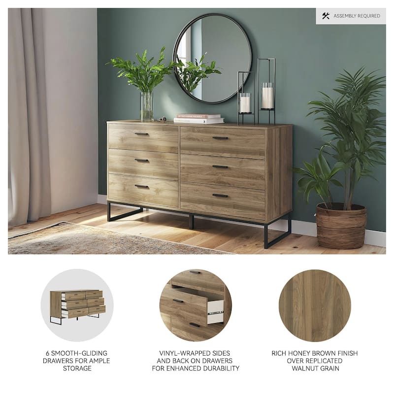 Signature Design by Ashley Deanlow Honey Dresser