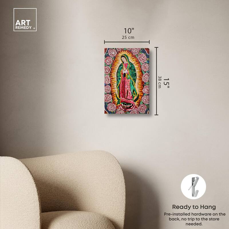 Mother of Mosaic Canvas by Art Remedy, Gallery Wrapped