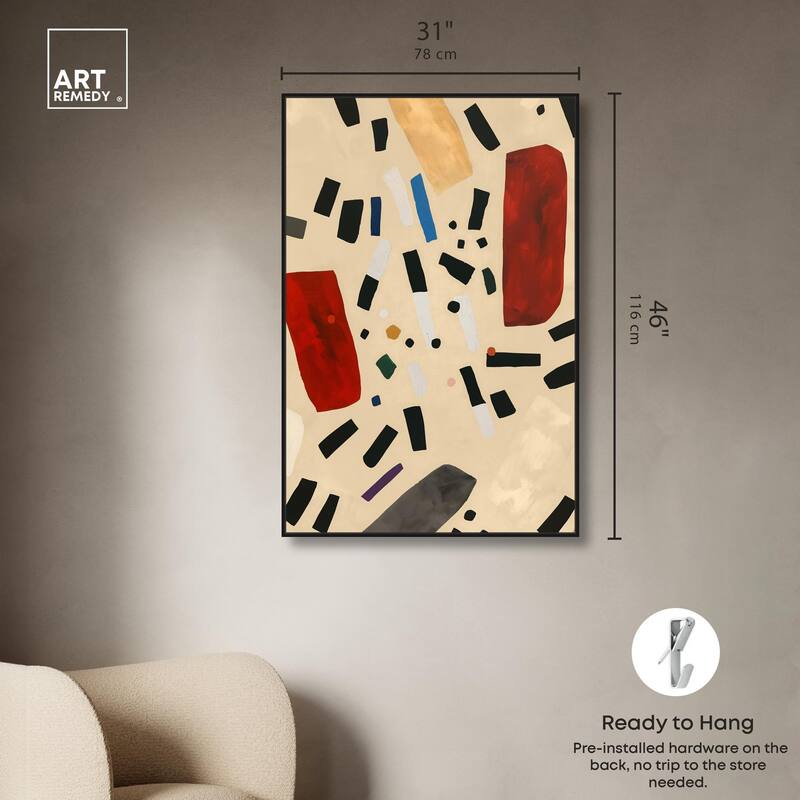 Mindscape Mosaic II Canvas by Art Remedy