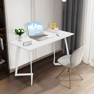 Computer Desk 47inch Computer Desk Modern Home Office Table Long Desk ...