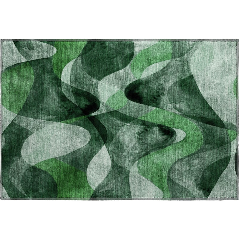 Premium Washable Super Soft Abstract Contemporary Mayfield Rug
