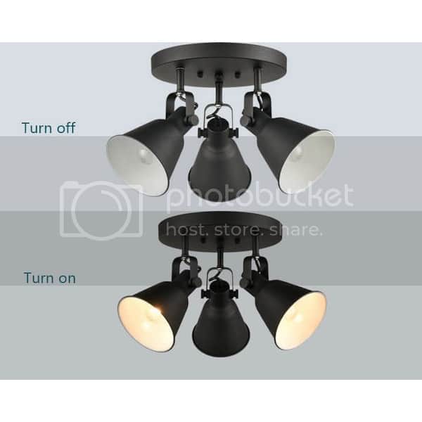 Marseille MultiDirectional Ceiling Spot Light,Adjustable Round Track
