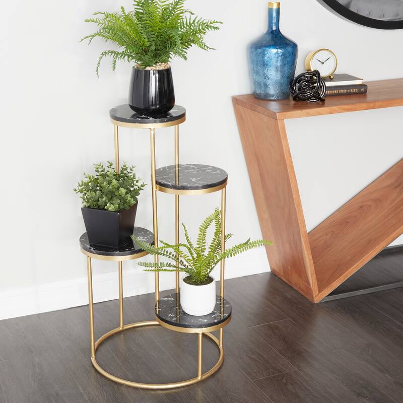 Metal Modern Plantstand - 17 x 17 x 31