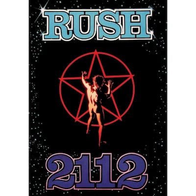 Rush 2112 Album Cover Art Poster - 24 x 36 Inch