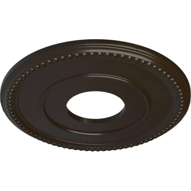 12 1/2"OD x 3 7/8"ID x 3/4"P Bradford Ceiling Medallion