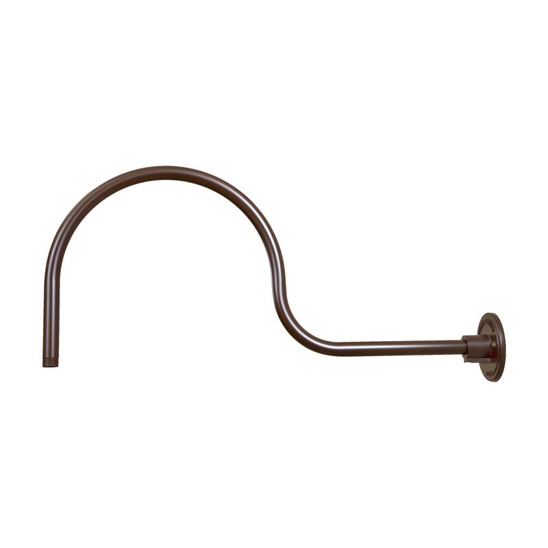R Series Goose Neck - Architectural Bronze