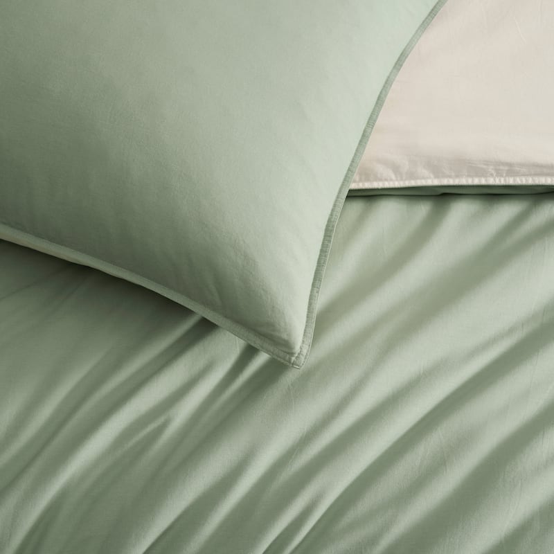 DKNY Reversible Vintage Washed Cotton Comforter Set