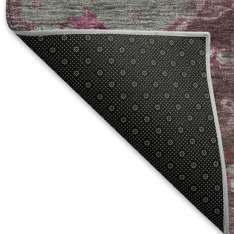 Machine Washable Indoor/ Outdoor Traditional Chelsea Chantille Rug