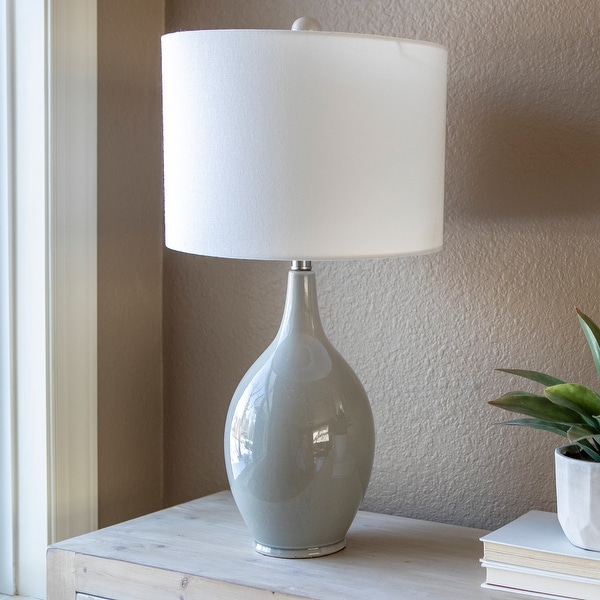 Decor therapy ceramic table lamp 2025