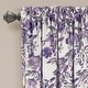 preview thumbnail 57 of 68, Porch & Den Elcaro Floral Room Darkening Curtain Panel Pair