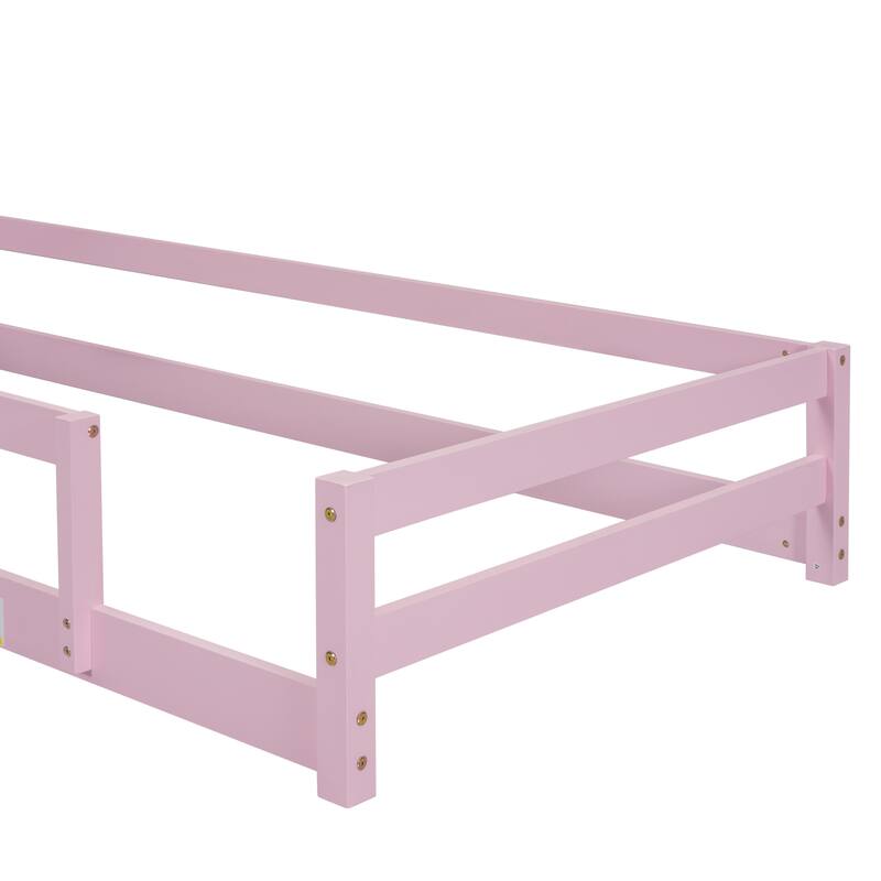 WW Twin Size Wood bed