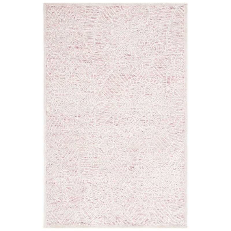 SAFAVIEH Handmade Precious Kaya Rug - 8' x 10' - Pink/Ivory
