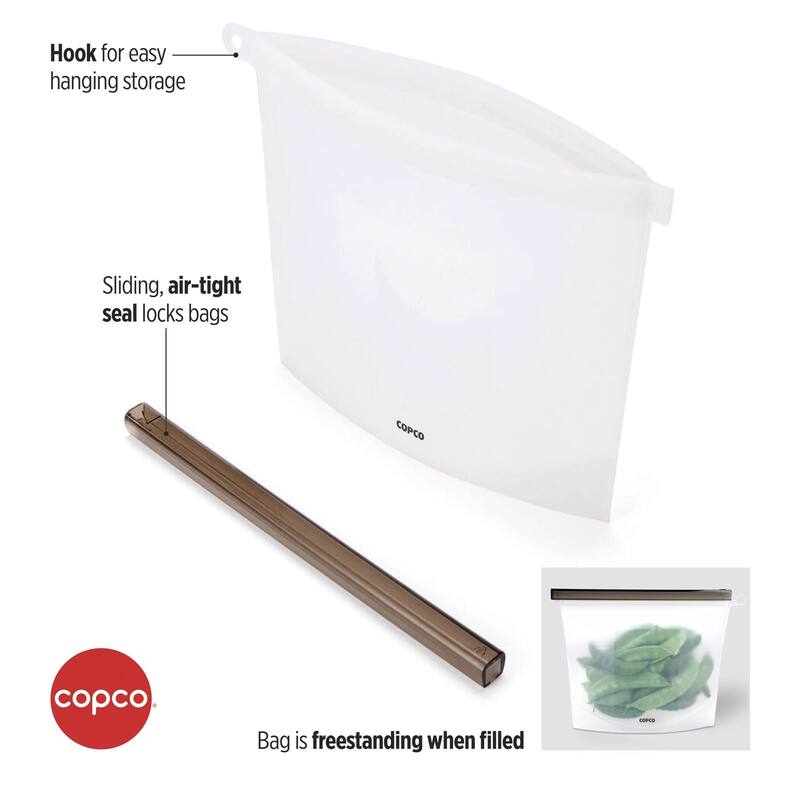 Copco Silicone Food Grade Reusable Storage Bag