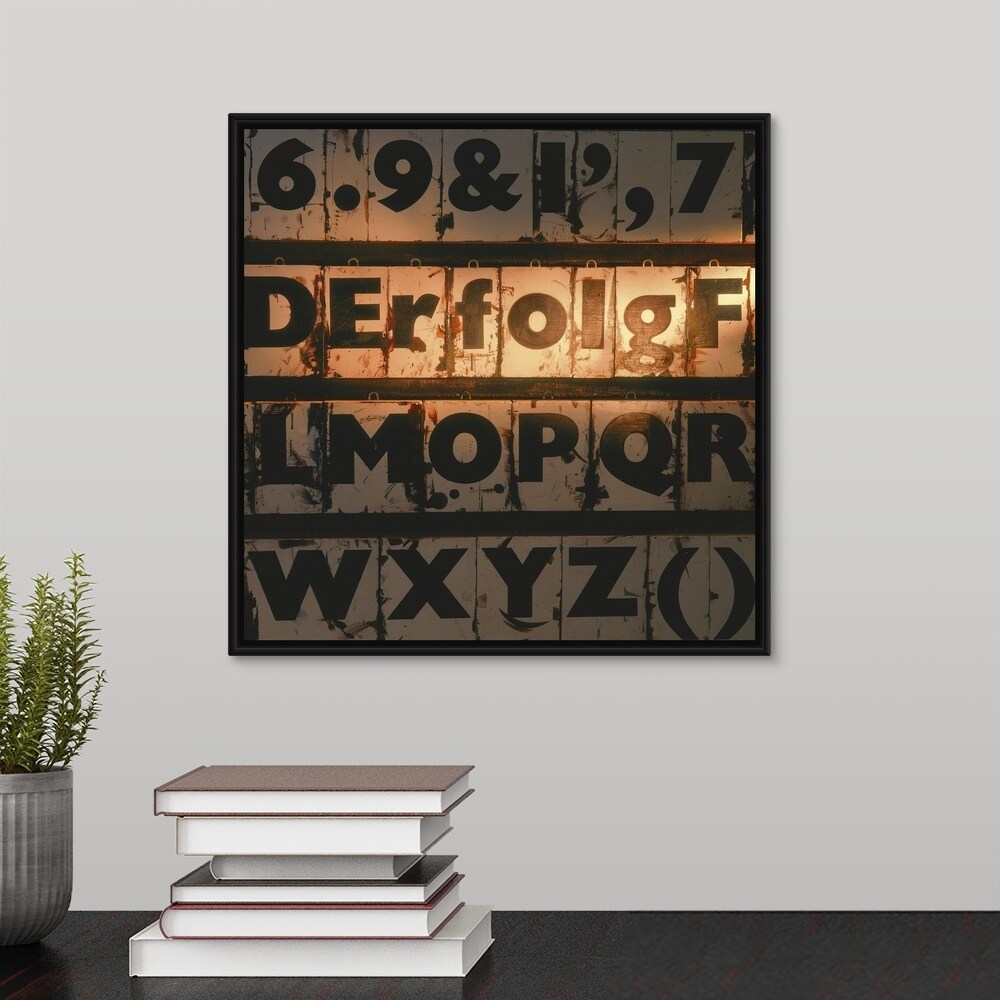 Shop German Word For Success Spelled Out Of Type Case Letters