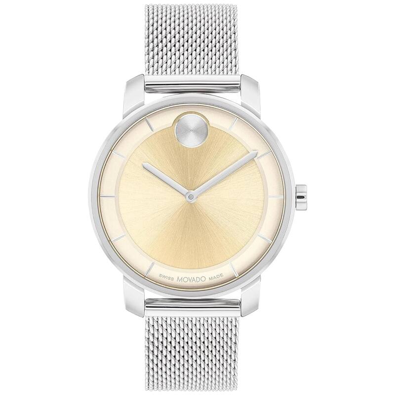 Movado Women's Bold Access Gold Dial Watch - 3601070 - 6 (36)