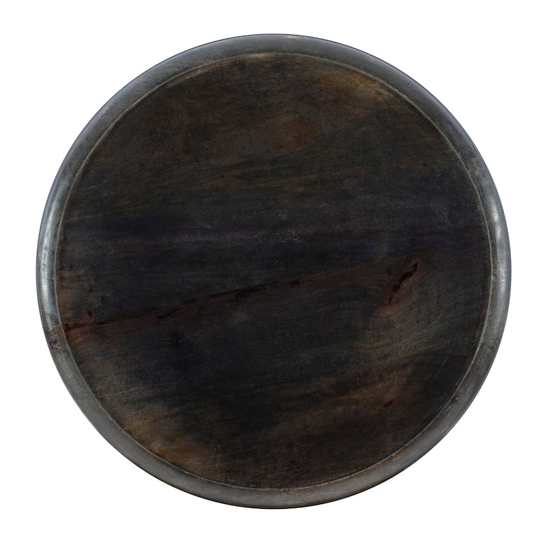 Linon Jennifer Boho Round Side Table