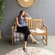 preview thumbnail 2 of 16, Cambridge Casual Isla 4-foot Teak Wood Outdoor Bench