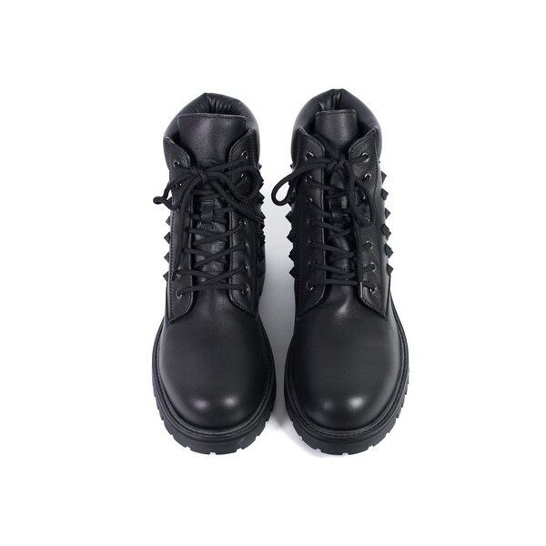 valentino military boots