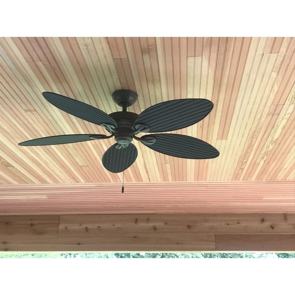 Top Product Reviews For Hunter Fan Bayview 54 Inch 5 Palm Leaf