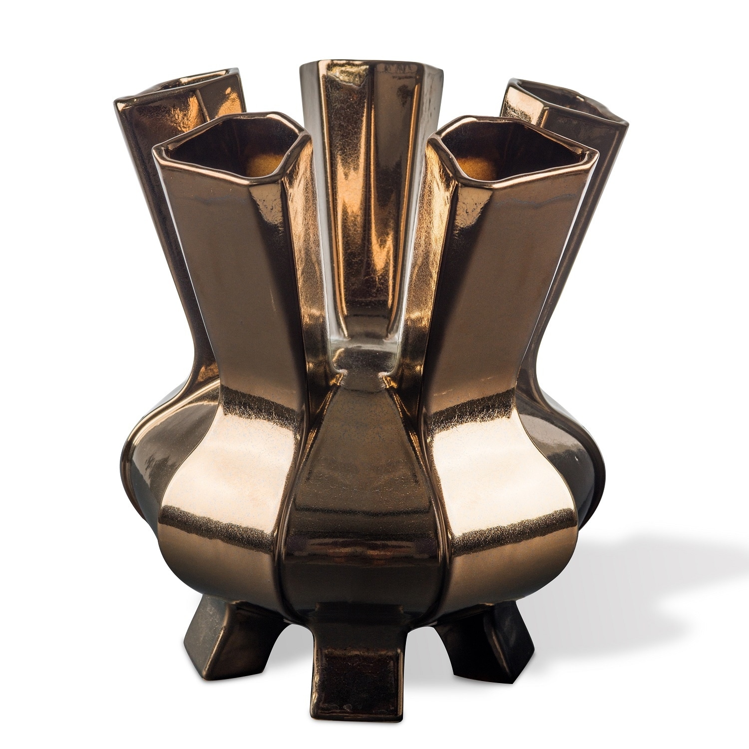 Vase Puyi Bronze