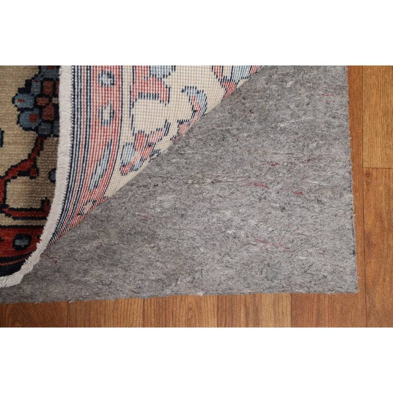 Red Heriz Serapi Turkish Oriental Wool Area Rug Hand-knotted Carpet - 9'9" x 13'0"