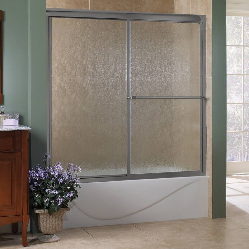 CRAFT + MAIN TDST6058-RN Tides 58" High x 60" Wide Sliding Framed Tub