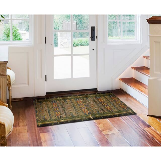 Liora Manne Marina Tribal Stripe Indoor/Outdoor Rug