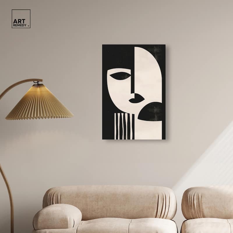 The Mask III Canvas by Art Remedy, Gallery Wrapped