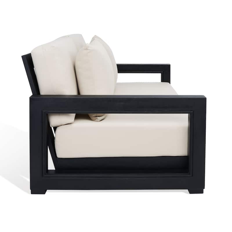SAFAVIEH Couture Montford Brazilian Teak 2-Seat Bench - 53"W x 36"D x 27"H