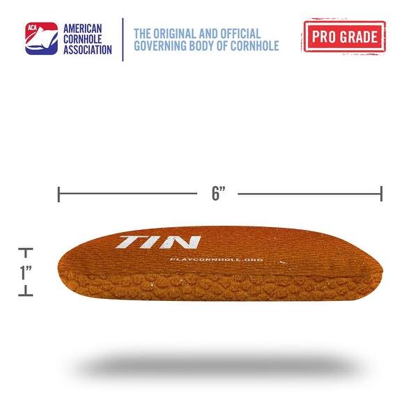 Austin Orange Dual Sided Cornhole Bags