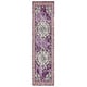 preview thumbnail 78 of 164, SAFAVIEH Monaco Lillie Boho Medallion Distressed Area Rug 2'2" x 8' Runner - Violet/Light Blue