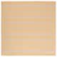 SAFAVIEH Courtyard Charmaine Striped Casual Indoor/ Outdoor Area Rug - 6'7" x 6'7" Square - Gold/Beige