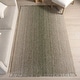 preview thumbnail 1 of 6, Nuloom Winifred Ombre Jute Blend Area Rug 5' x 8' - Green - Rectangle