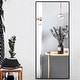 preview thumbnail 164 of 167, Dovelina Modern Full Length Floor Mirror - Freestanding Vanity Mirror for Bathroom or Living Space