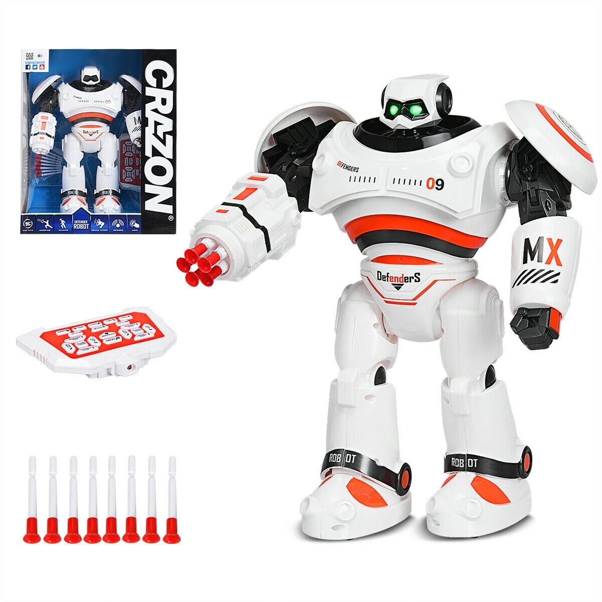 rc fighting robot kit