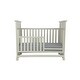 preview thumbnail 2 of 5, HomeRoots Gray Solid and Manufactured Wood Standard Three In One Convertible Crib - 56