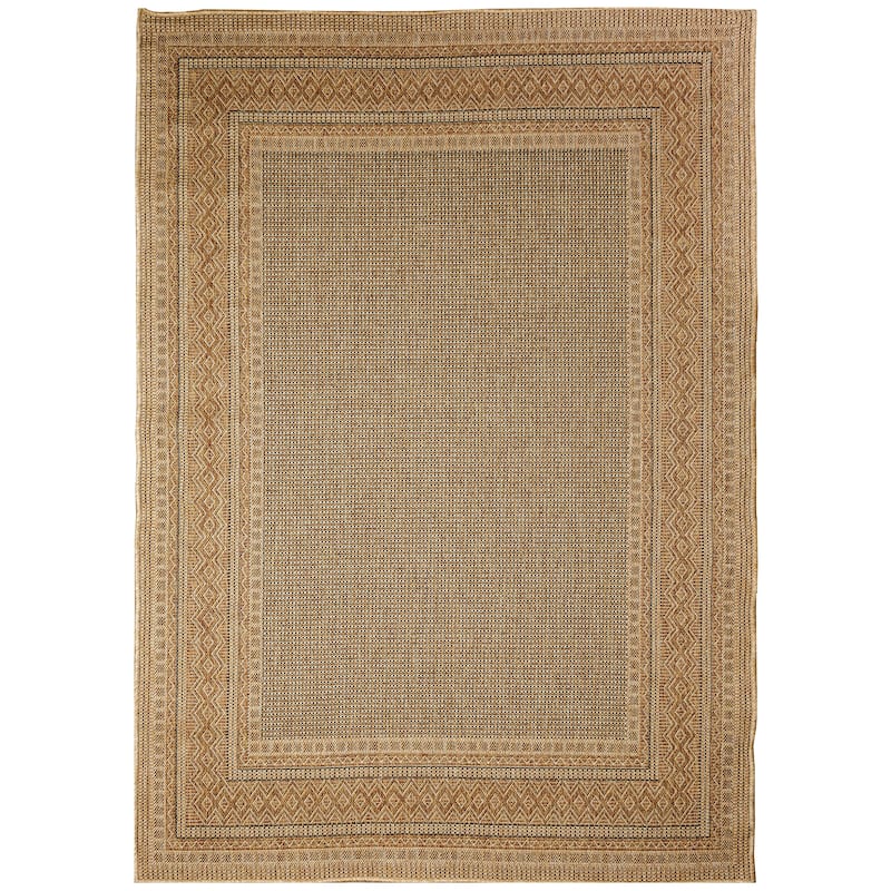 Liora Manne Monterey Diamond Border Indoor/Outdoor Rug