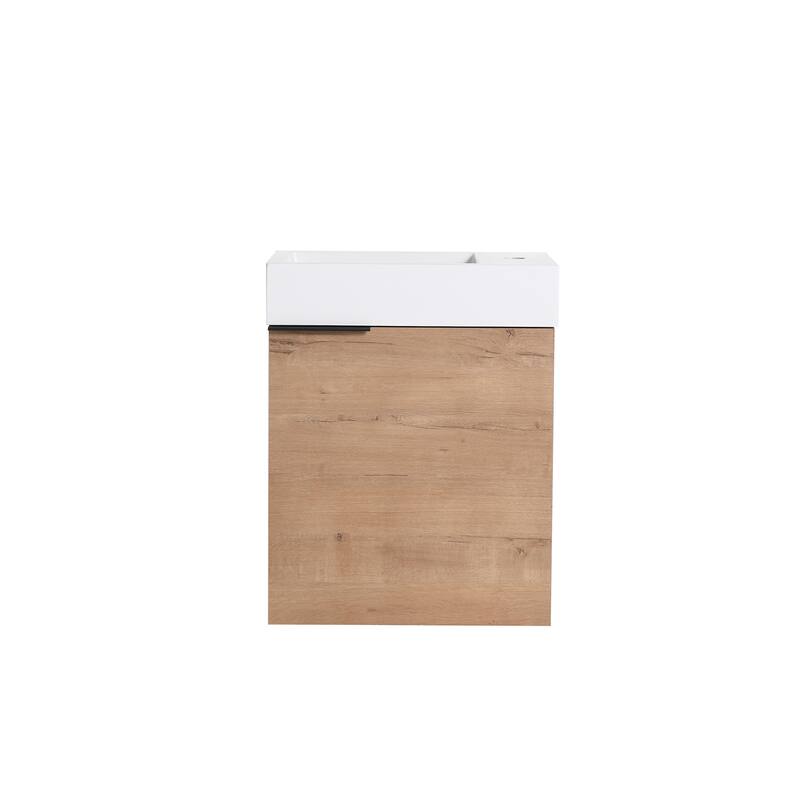 Dowell 18" Series 011 Vanity Set - Oak Natural